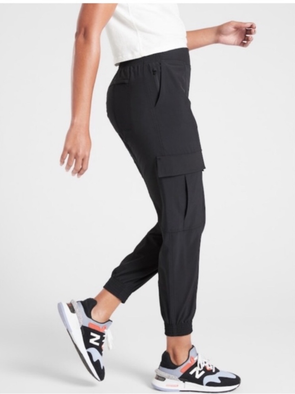 Athleta Chelsea Utility Jogger Black Size 12